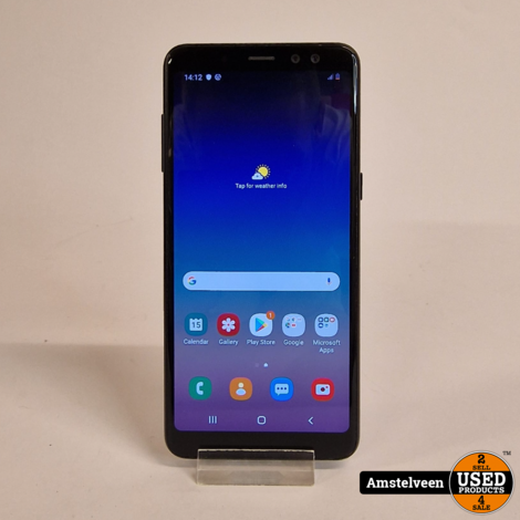 Samsung Galaxy A8 2018 32GB Black | Nette Staat