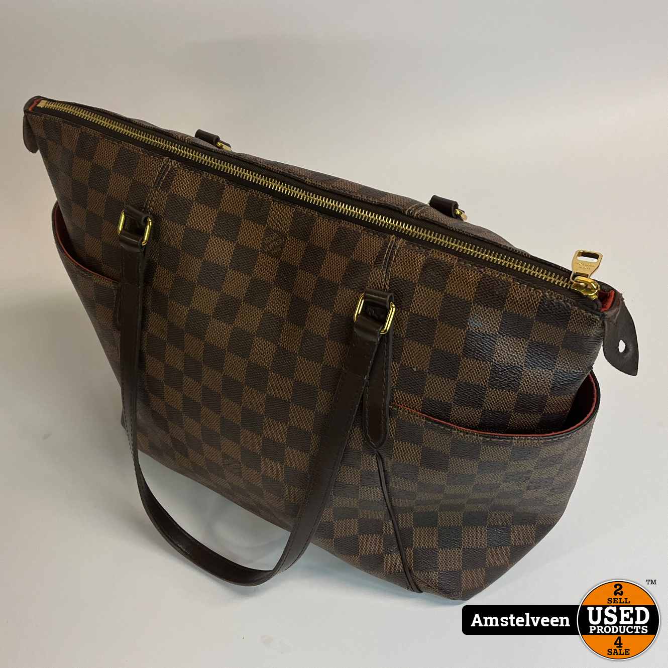 LOUIS VUITTON Damier Ebene Totally MM 1204716