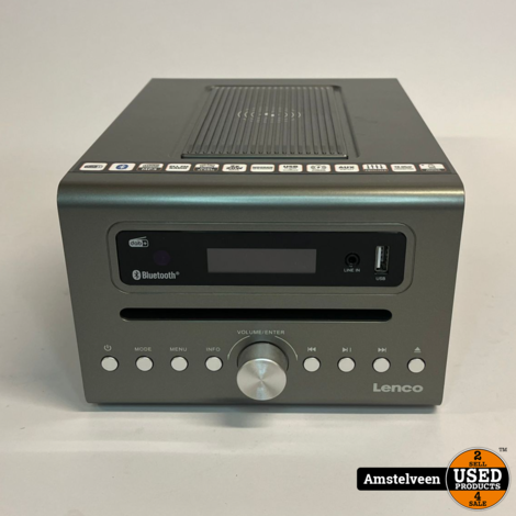 Lenco MC-175 Compact systeem DAB, FM en CD/MP3 Speler | Incl. garantie
