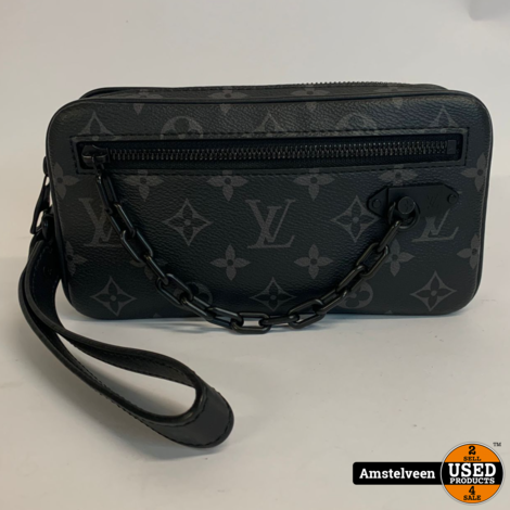 Louis Vuitton M68321 Mono Eclipse Pochette Volga