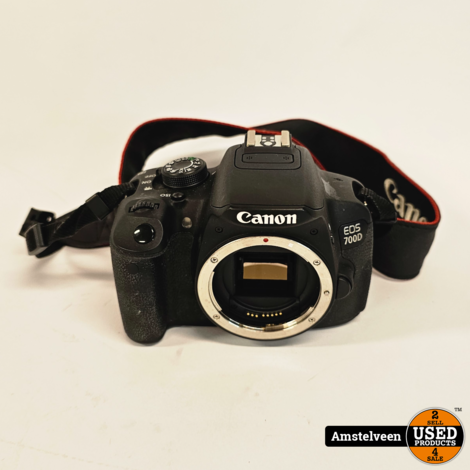 Canon Eos 700D Body Zwart | Nette Staat