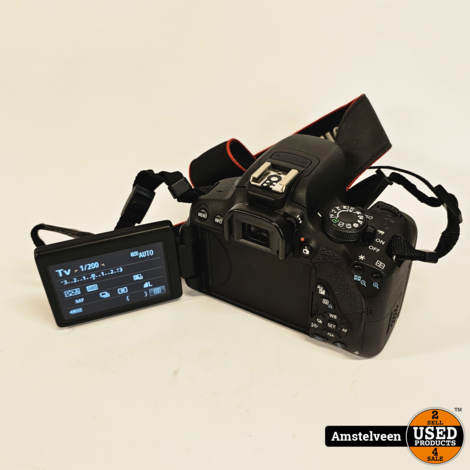 Canon Eos 700D Body Zwart | Nette Staat