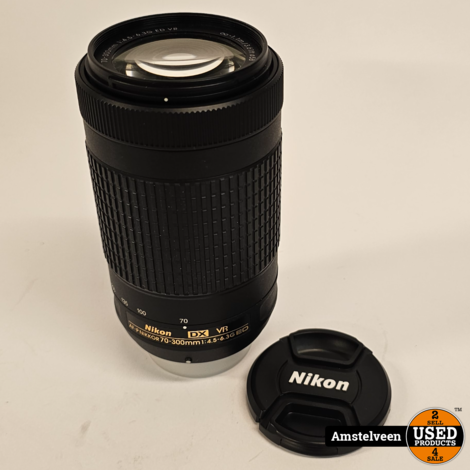 Nikon AF-P 70-300mm f/4.5-6.3G ED VR objectief | Nette Staat