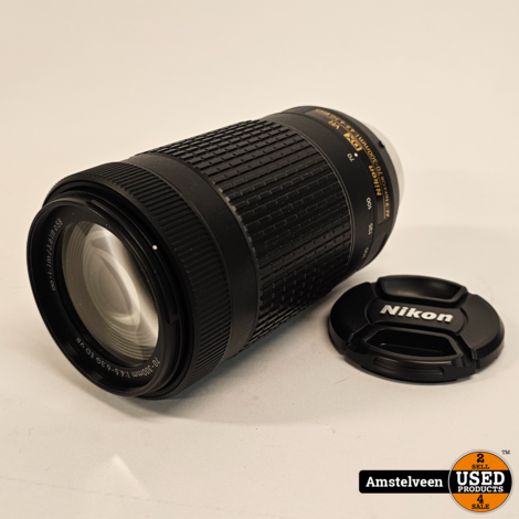 Nikon AF-P 70-300mm f/4.5-6.3G ED VR objectief | Nette Staat