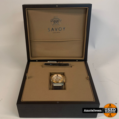 Savoy 41mm Chrongraph Heren Horloge | Nette Staat