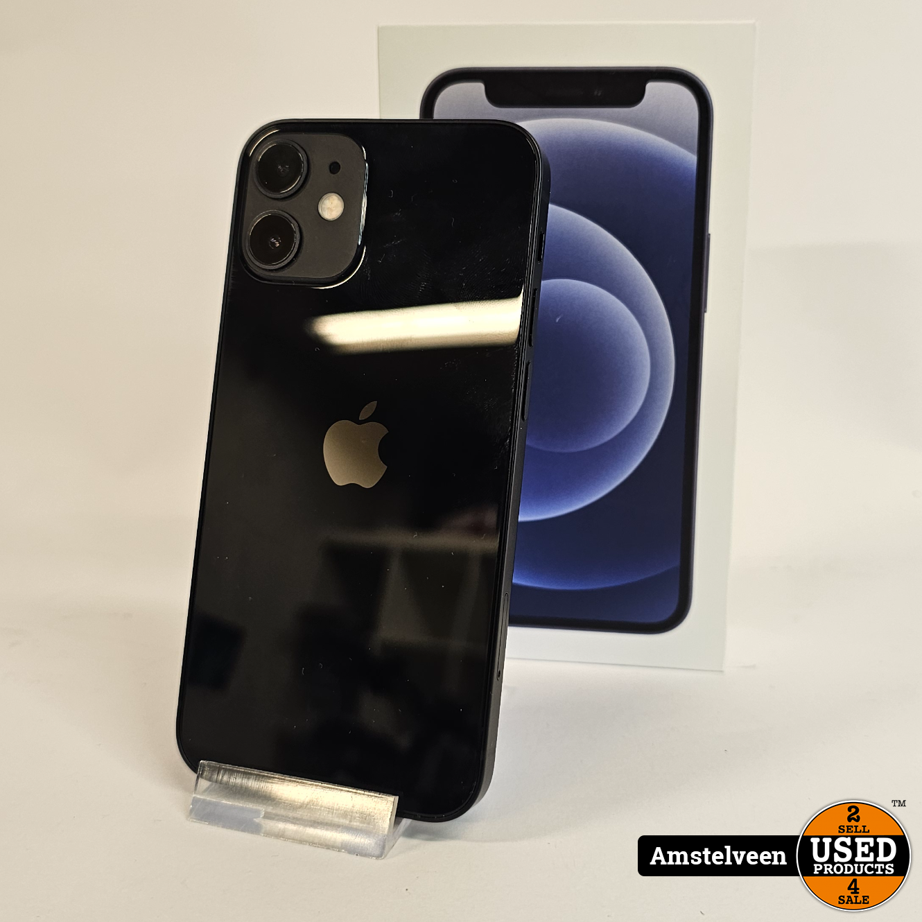 Apple iPhone 12 Mini 128GB Black | Nette Staat - Used Products Amstelveen