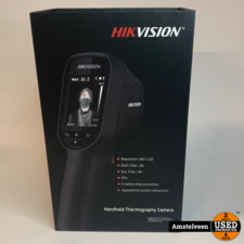 HIKVISION DS-2TP31B-3AUF Warmtebeeldcamera 30 tot 45 °C 160 x 120 Pixel Fever-Screening | Nieuw