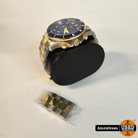 FILIPPO LORETI Odyssey - RVS 42mm Gold Blue | ZGAN