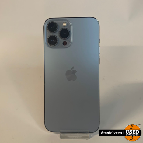 iPhone 13 Pro Max 128GB Sierra Blue | Nette Staat