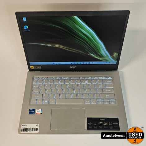 Acer Aspire 5 A514-54-556V 14 inch Laptop | i5 8GB 512GB | Nette Staat