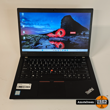Lenovo ThinkPad T490s 20NX003UMH | 16GB i7-8th. 512GB | Nette Staat