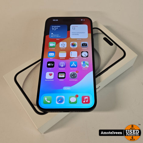 iPhone 15 Plus 128GB Black | Nette Staat