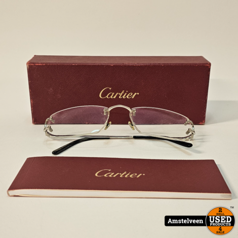 Cartier Piccadilly CT0092O Zilver Bril | Nette Staat