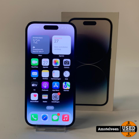 iPhone 14 Pro 256GB Space black | Nette Staat