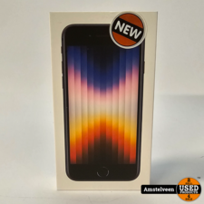 Apple iPhone SE 2022 64GB Midnight | Nieuw in Seal