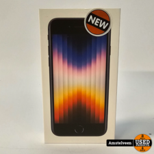 Apple iPhone SE 2022 64GB Midnight | Nieuw in Seal