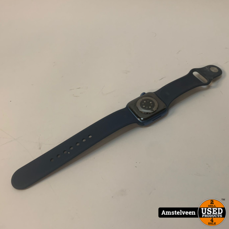 Apple Watch Series 7 - 41mm Blauw Alu | Nette Staat