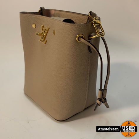 Louis Vuitton Calfskin Nano Lockme Bucket Bag 2021