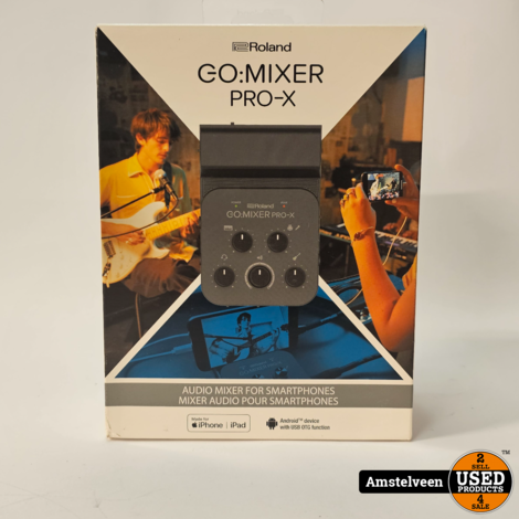 Roland Go Mixer Pro-x Interface | In doos