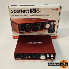 Focusrite Scarlett 6i6 2nd Gen USB Audio Interface