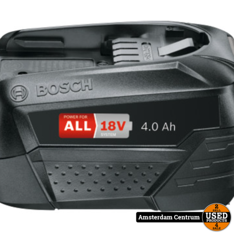 Bosch Accu 18V Lithium-Ion 4,0 Ah | Nieuw in Seal