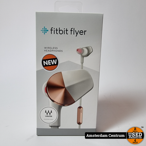 Fitbit Flyer Draadloze bluetooth sport oordopjes - Grijs #3 | Nieuw