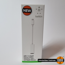 Belkin USB-C-naar-Gigabit Ethernet-adapter - Apple | Nieuw