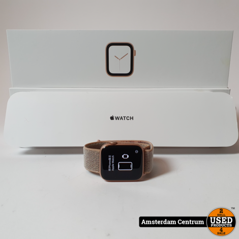 Apple Watch Series 4 44mm Gold | Incl. garantie - Used Products Amsterdam  Centrum