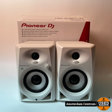 Pioneer DM-40BT Wit Speakers | Nette staat in doos