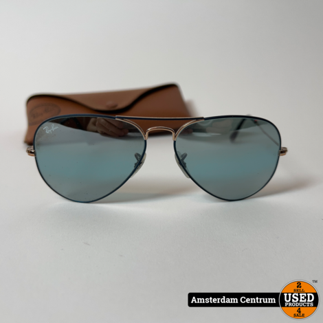Ray-Ban RB3025 Aviator Large Metal Zonnebril | In nette staat