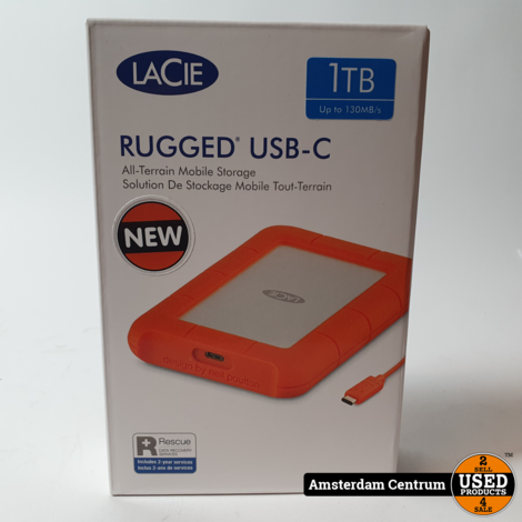 Rugged Secure 1TB Wit | Nieuw in seal