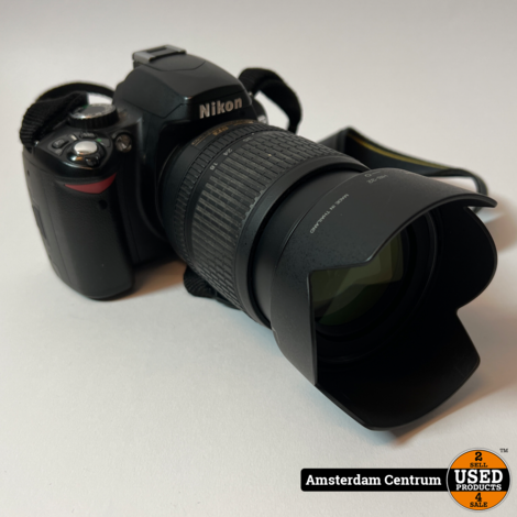Nikon D60 + Nikkor 18-105mm Lens - Incl. garantie