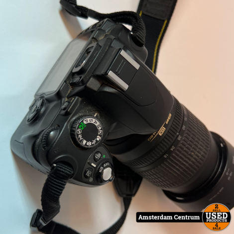 Nikon D60 + Nikkor 18-105mm Lens - Incl. garantie