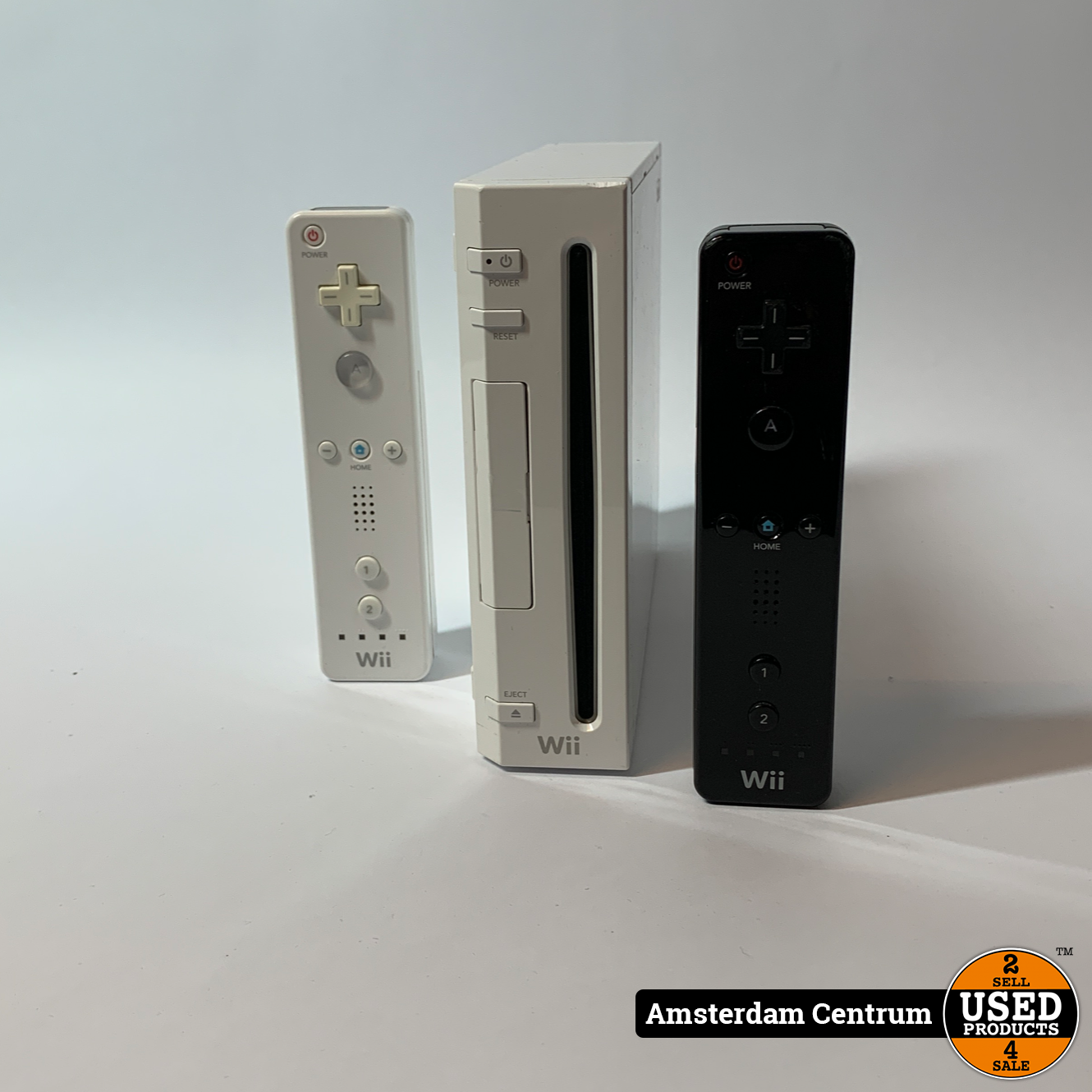 Nationaal volkslied Pygmalion Kalmte Nintendo Wii Console Wit | Incl. 4 Controllers & 3 Nunchucks - Used  Products Amsterdam Centrum