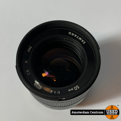 Samyang 50mm 1:1.2 lens voor Fujifilm - Prima Staat
