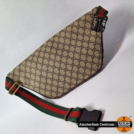 Gucci Courrier GG Supreme Canvas Belt - Prima Staat