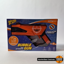 Waterblast Bubble Gun Orange - Nieuw