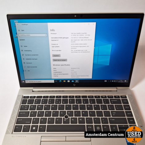 HP Elitebook 840 G8 i5-1145G7 vPro 24GB 256GB SSD - Prima Staat