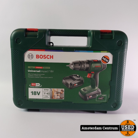 Bosch Universalimpact 18V Accuschroefboormachine - Nieuw