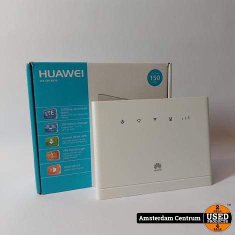 Huawei LTE CPE B315 Wifi Versterker - Prima staat