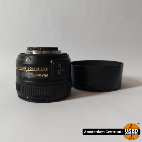 Nikon AF-S 50mm f/1.8G Lens - Incl. Garantie