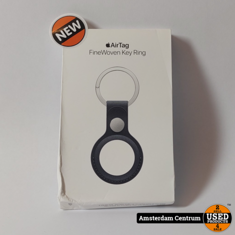 AirTag FineWoven Key Ring Black - Nieuw