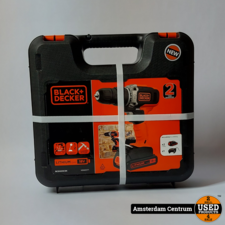 Black+Decker Lithium 1.5 AH 18V Boormachine - Nieuw