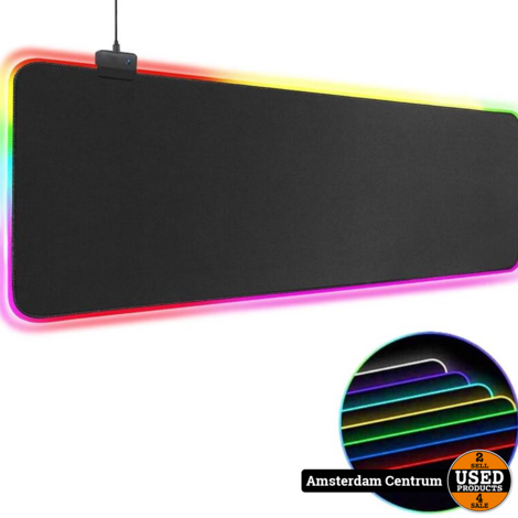 Gaming Mousedpad RGB Big Size (80x30cm) - Nieuw