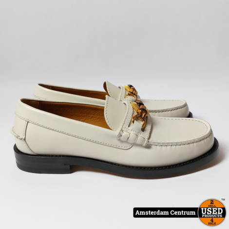 Gucci Loafers Wit Dames Maat 37 - Prima staat