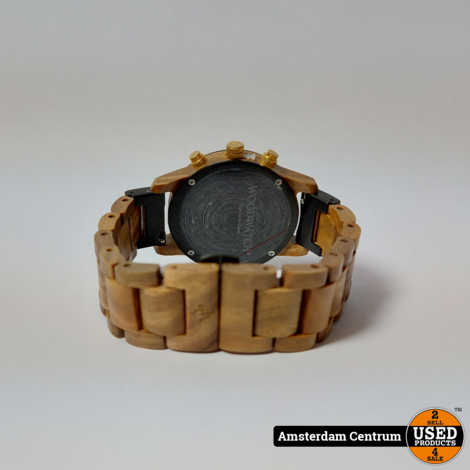 WoodWatch Cosmic Night 42MM Heren Horloge | Nieuw