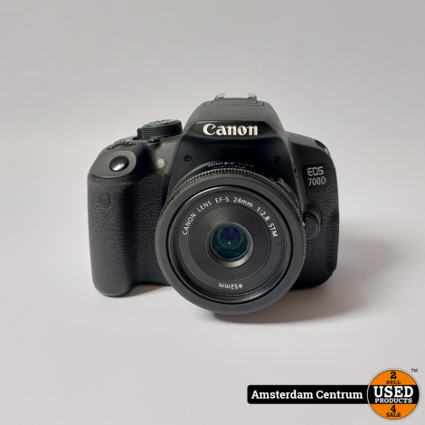 Canon EOS 700D + EF-S 24mm 1:2.8 STM - Incl. Garantie