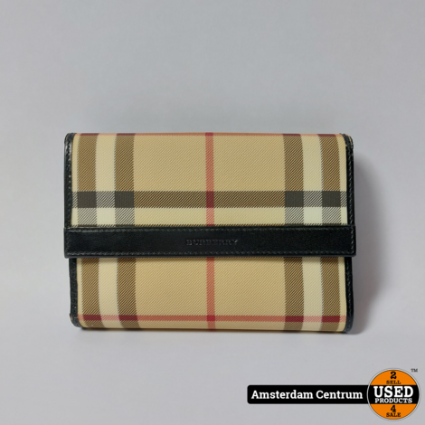 Burberry Nova Check Wallet - Excl. Bon