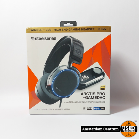 Steelseries Arctis Pro+ Gamedac Gaming Koptelefoons - Incl. Garantie