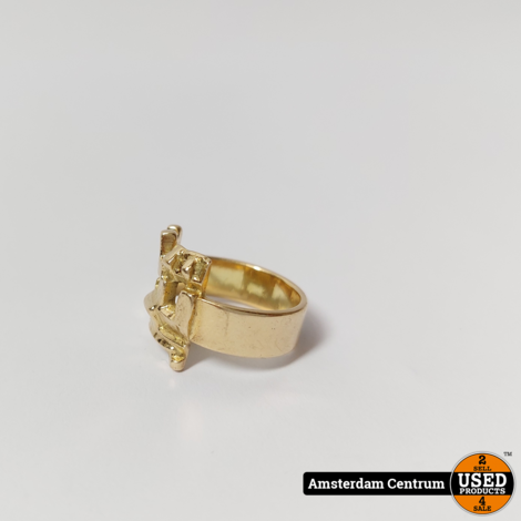 Gouden Ring 14K 7.5Gr